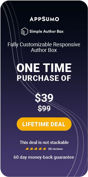 Sidebar-for-WP-Simple-Author-Box-AppSumo-Lifetime-Deals