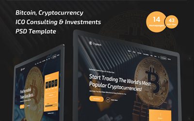 55.Cryptech-Bitcoin,-Cryptocurrency-PSD-Template