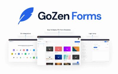 GoZen Forms Lifetime Deal ― Is it Alternative to Typeform?