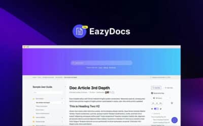 Maximize Your Productivity with EazyDocs Lifetime Deal and Review