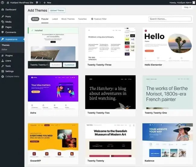 WordPress Site Builder With Templates Wordpress Site Builder With Templates