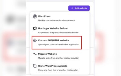 Hostinger Host Php Website: Ultimate Guide to Fast, Reliable Hosting