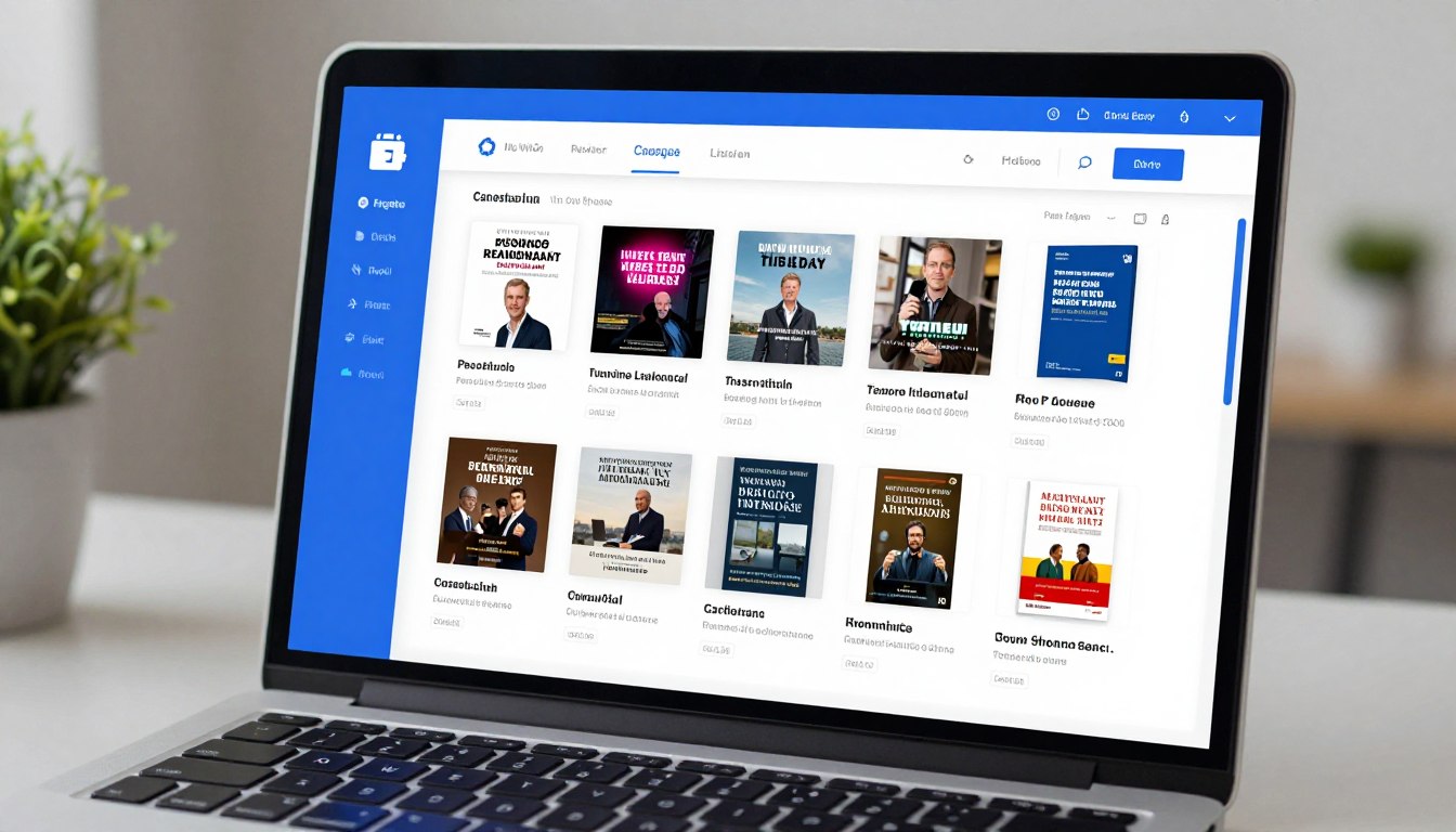 Relationship Vault Review digital content library dashboard